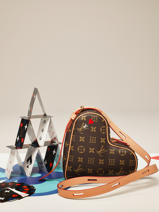 Louis Vuitton on X: Holding the aces. @TWNGhesquiere 's new #LVCruise  Collection playfully adds card game symbols across iconic #LouisVuitton  designs such as the Speedy bag. See more at    /