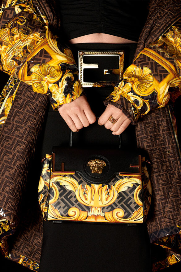 Fendace reaches the second chapter of the Versace by Fendi – Fendi by  Versace collection - The Blonde Salad