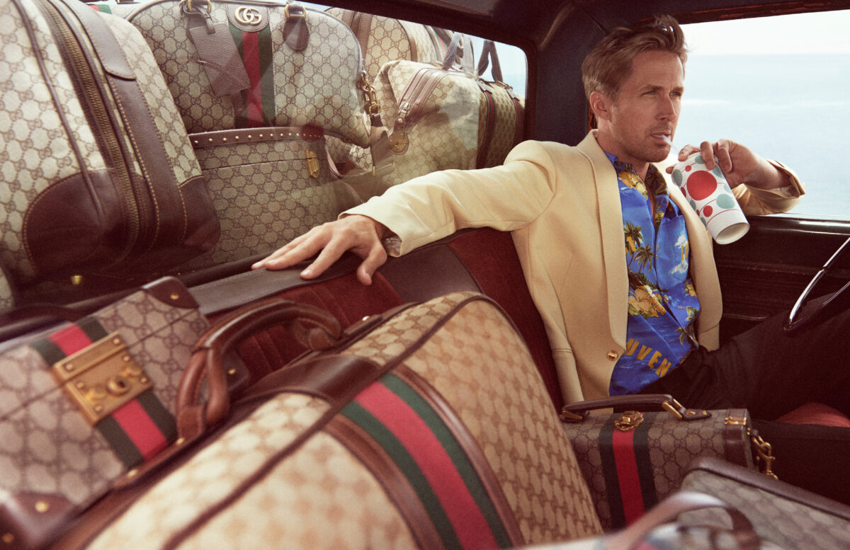 Gucci Valigeria: the new advertising campaign with Ryan Gosling - The ...